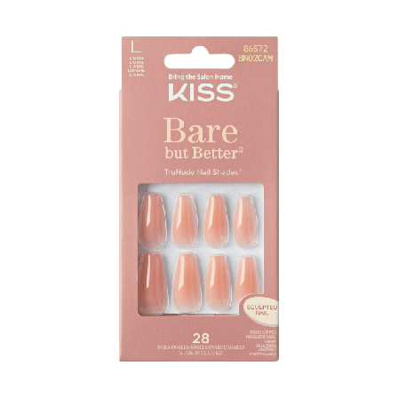 Kiss Bare But Better Naglar Lösnaglar & dekoration Unisex 28 PCS