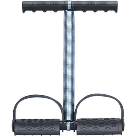 Trekk elastisk tau spenning magefjær materiale exp benøvelse mage trimmer kroppsbygging rimentor for fitness yoga trening (svart)