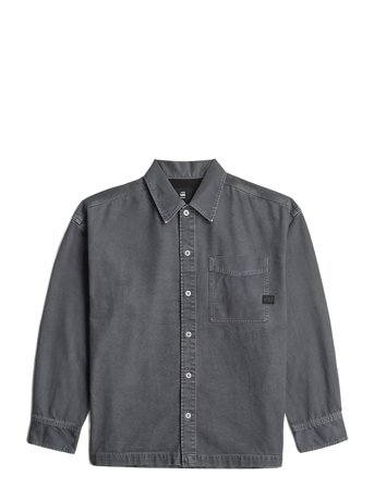 G-Star Boxy Fit Shirt L\S - Grey - M