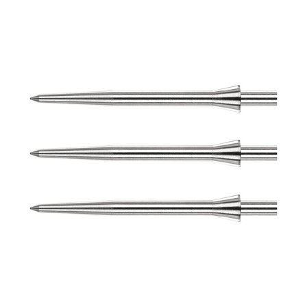 Red Dragon Specialist Dart Points - Silver Effect Raptor GT Plain Points 35mm