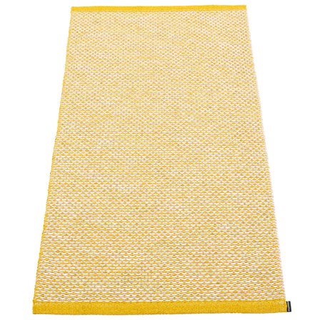 Pappelina Gulvteppe Effi, mustard, 70 x 200 cm' - 'Sennep
