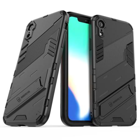 Iphone Xr Stöttåligt Skal Med Kickstand Thinarmor V2 Svart