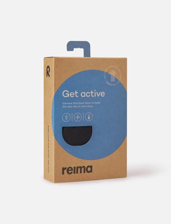 Reima Base Layer Set, Sportti - Black - 104