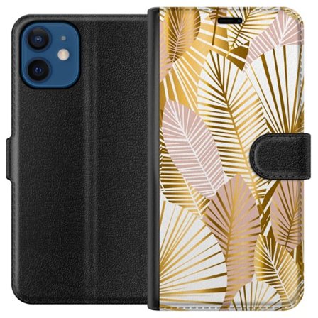 Yhteensopiva Lompakkokotelo Apple Apple iPhone 12 Kulta
