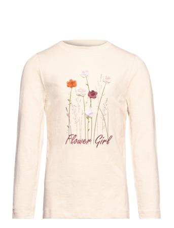 T-Shirt Ls T-shirts Long-sleeved T-shirts Rosa Minymo*Betinget Tilbud