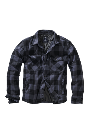 Chaqueta Brandit Lumber Negro/Gris L