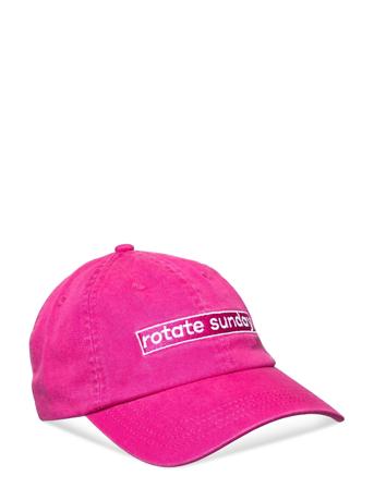 Cap Accessories Headwear Caps Vaaleanpunainen ROTATE Birger Christensen