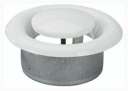 Fresh FMLS Frånluftsdon vit Ø125, Ventilation