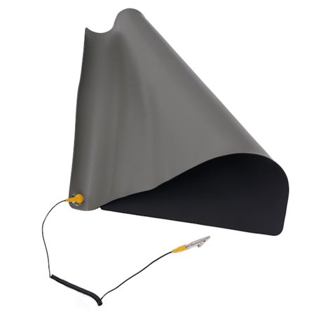 Antistatisk bordsmåtte med jordledning af gummi, skridsikker arbejdsbænksmåtte til elektronisk vedligeholdelse