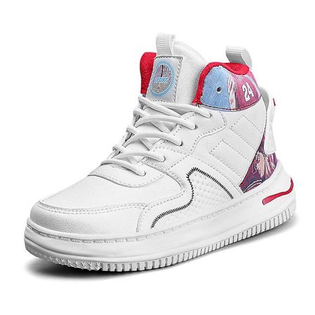 Barn Sneakers Hög-Top Sneakers Löparskor Platta Skor För Pojkar Fr887