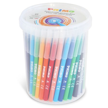 Primo Tusjpenner Fine 96-sett Burk (3 år+)