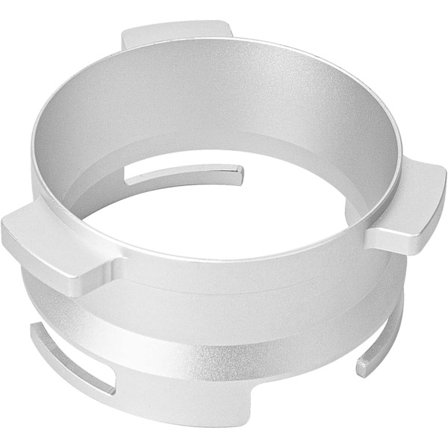 Kaffedosis Tragt 54mm Espresso Kaffe Tilbehør Doseringsring Aluminium Metal til Sage Breville Portafilter Sort Håndfri