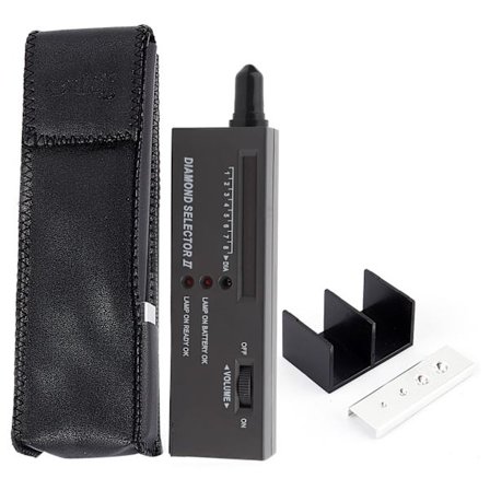 Høy kvalitet bærbar smykker diamant edelsten tester velger LED indikator detektor verktøy