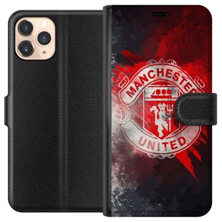 Kompatibelt Plånboksfodral till Apple Apple iPhone 11 Pro Manchester United
