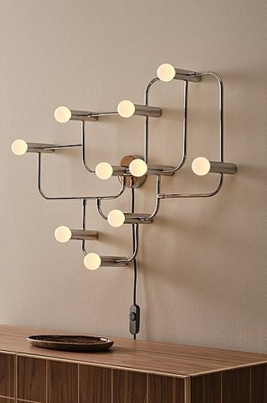 Jotex - GEOM lampa ścienna Krom - Kup Kinkiety firmy Jotex