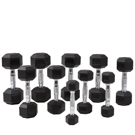 Håndvægte Master Fitness Hex Dumbbell - Bodyman.dk