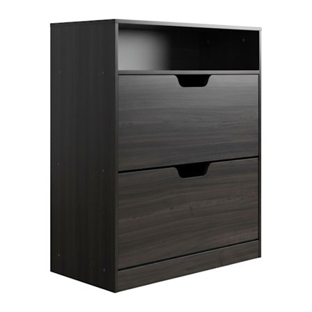 Skoskab med vippefunktion og justerbare skillevægge