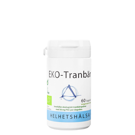 Helhetshälsa EKO-Tranbär 516 mg 60 kapslar