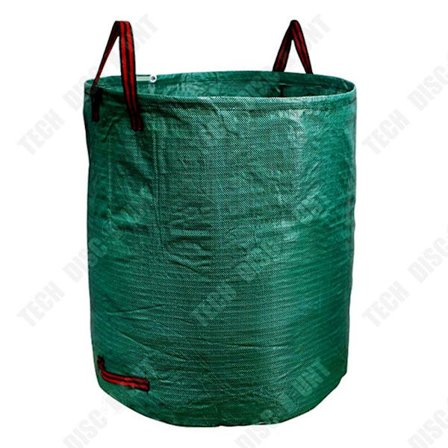 Puutarhajätepussi - TD - 45cm x 76cm - Taitettava - Uudelleenkäytettävä - 120L