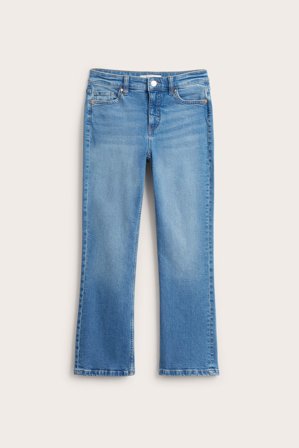 Kappahl | Cropped flare jeans regular waist Lys denim 34 | Lys denim
