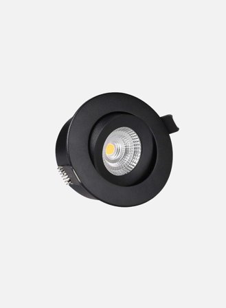Downlight Antidark tilt 2700K - sort