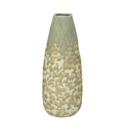 Keraaminen minttumaljakko, 14x14x34cm, koriste-esine