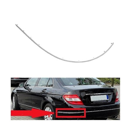 A2078852121 Venstre Bakre Støtfanger Dekorativ List for C207 E200 E220 E250 E350-WELLNGS