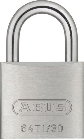 ABUS 64TI/30 Hänglås 30 mm, titalium, Dörrar