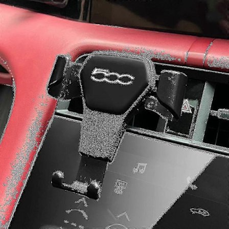 2025 Ny Justerbar Mobiltelefonhållare För Bilventilationsgaller, Fiat-Hållare För 500 500c 2012 500x 500l Abarth 695, Snabbhållare, Biltillbehör