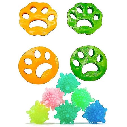 Lemmikkieläinten Karvanpoistaja, 10 Kpl Uusiokäyttöisiä Linttisuodattimia Pesukoneeseen