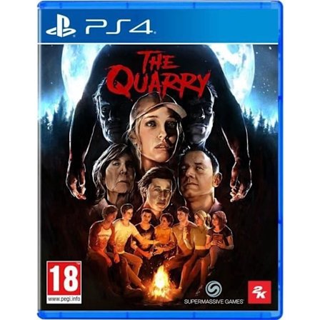 Videospil - The Quarry - PS4 - Cinematisk horrorhistorie - 1 spiller - Standardudgave