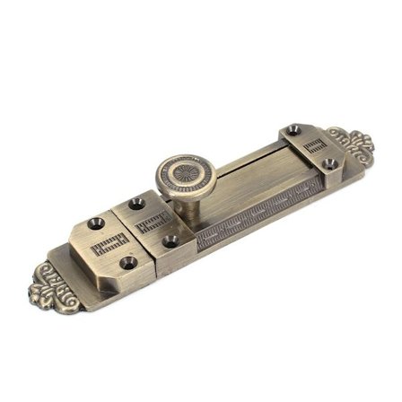 Dør Lås Skydedør Bolt Tønde Lås 5INCHANTIK KOBBER