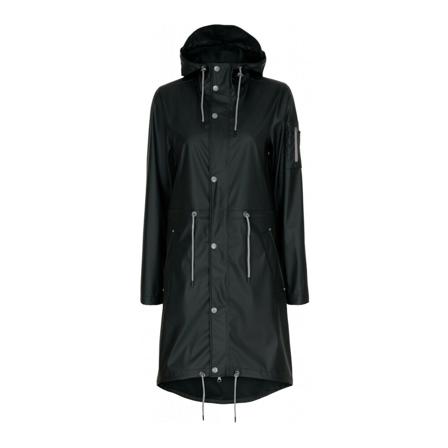 Notyz, Rain Jackets Zwart, Dames, Maat:S,polyester
