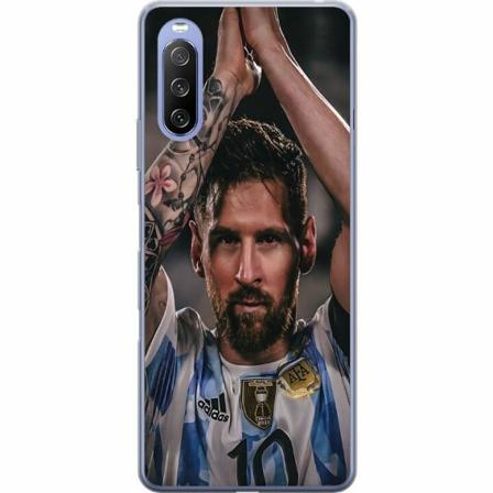 Sony Xperia 10 Iii Lite Genomskinligt Skal Messi