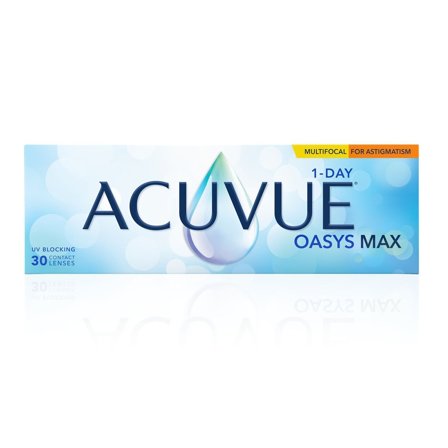 Acuvue Oasys Max 1-Day Multifocal for Astigmatism - 30 linser