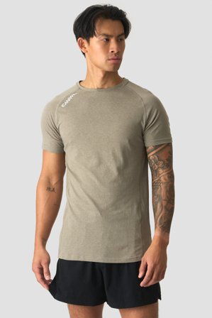 Tri-Blend Clean Tee Light Khaki Green
