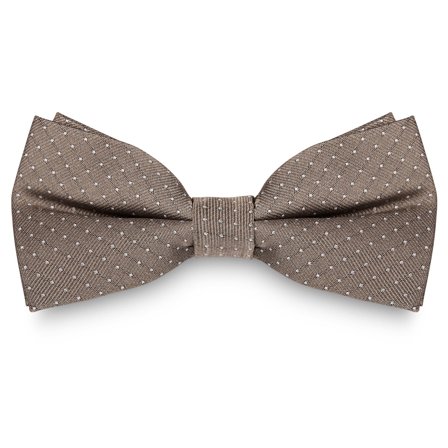 Beige Silkebutterfly med Hvide Prikker til mænd - Bundne butterflies