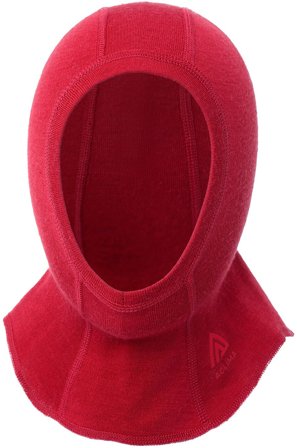 Aclima WarmWool Balaclava Kids lasten kypärälakki, Jester Red