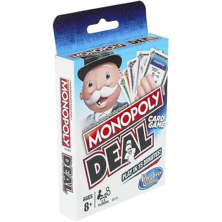 Monopoly Deal Hurtig Spillekort Spill For Familier, Barn Fra 8 År Og Opp Og 2-5 Spillere[HK]