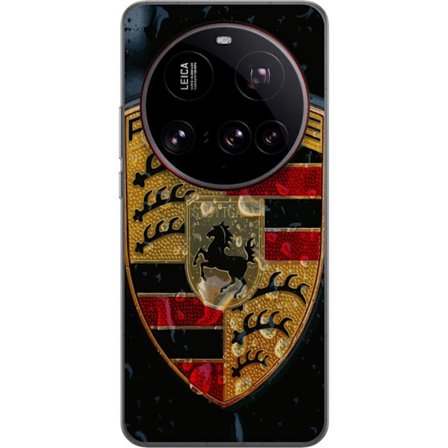 Kompatibelt Mobilskal till Xiaomi Xiaomi 15 Ultra Porsche logotyp affisch lyxbilsmärke vapen skåpbilsemblem Stuttgart klassisk retrodesign bilkonst