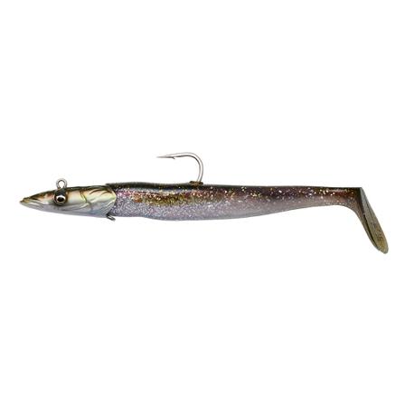 Savage Gear Sandeel V2 12cm 22g 2+1pcs Green Silver