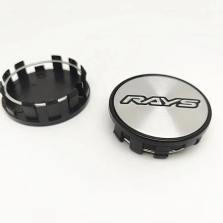 4 stk. 54 mm 50 mm hjulsenterkopper nav W Work Rays Volk Racing bilstyling felgdeksel emblemmerke