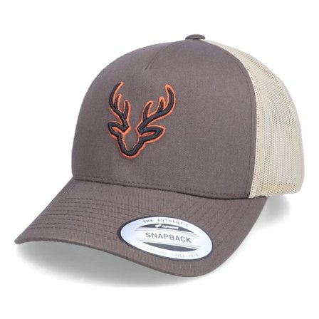 Hunter - Hnědý trucker Kšiltovka - 3D Deer Brown/Khaki Trucker @ Hatstore