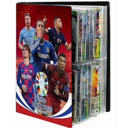 240 Stjärnkortsbox Samlingsalbum Bokmapp Fotboll Stjärnkortsalbum