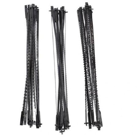 36 kpl Dekupörsahaterää 127mm Hiiliteräs Viilasahaterät Tapilla 15/18/24 Hammasta Standardi Hieno Leikkaus