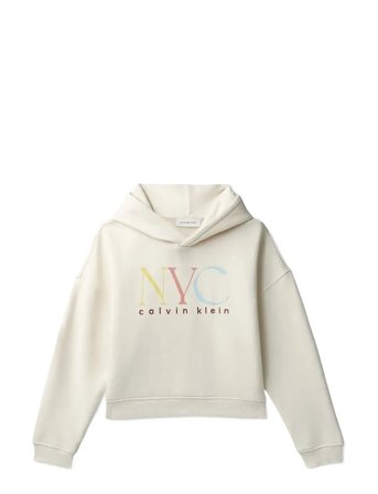 Calvin Klein | Nyc Graphic Fleece Hoodie | 164