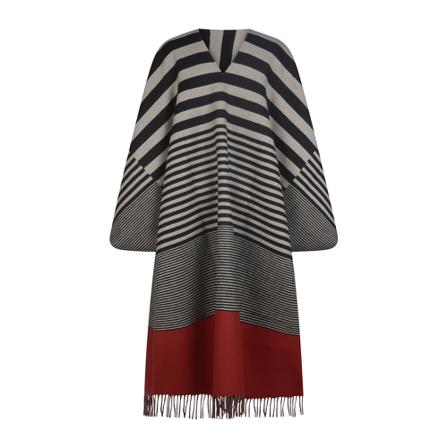 Etro Capes Sort, Dame Poncho, Størrelse: ONE Size