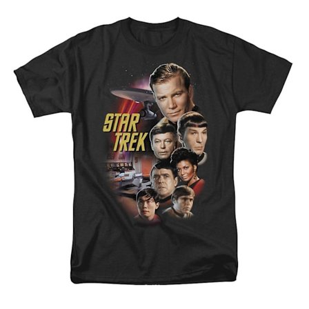 Star Trek The Classic Crew T-shirt