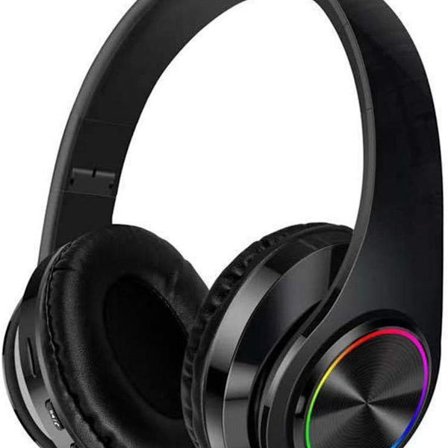 Luminous Active Noise Cancelling Bluetooth Trådløst Headset Svart