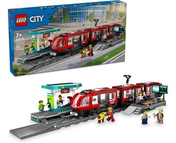 LEGO-City Trikkeholdeplass 60423-LEGO City Trikkeholdeplass 60423-LEGO-LEGO